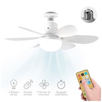 Foco Ventilador LED de 40W con Control Y Apagado Automático K13